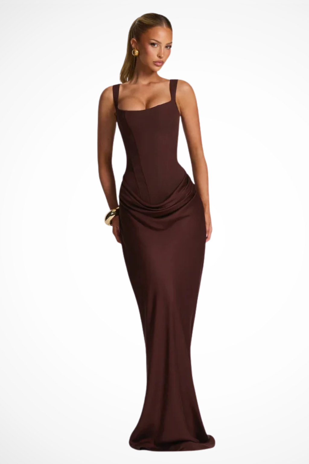 Matilda | Women’s Sleeveless Bodycon Maxi Evening Wedding Guest Dress